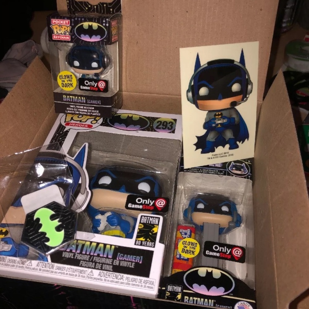 Gamer Batman Funko Pop! Box